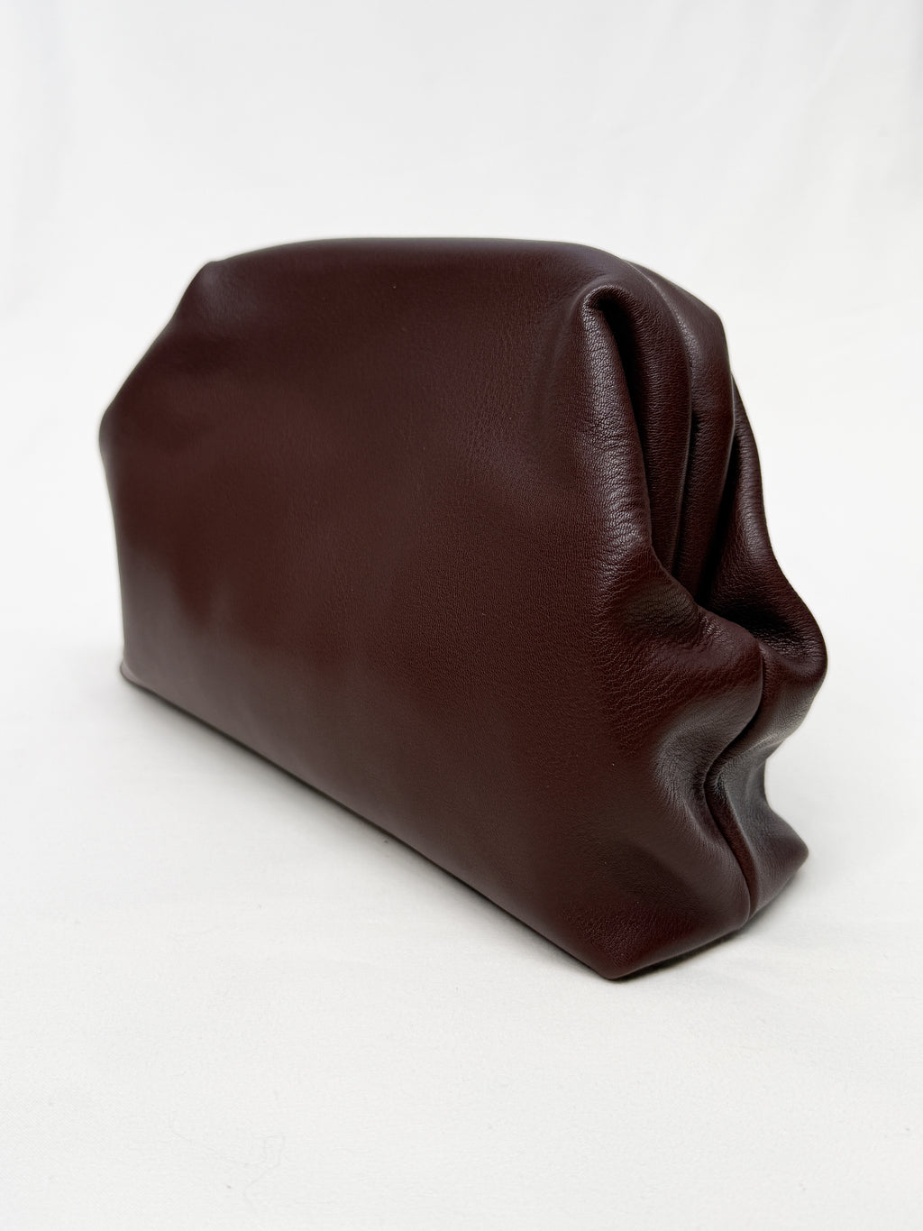 Mira Soft Leather Clutch