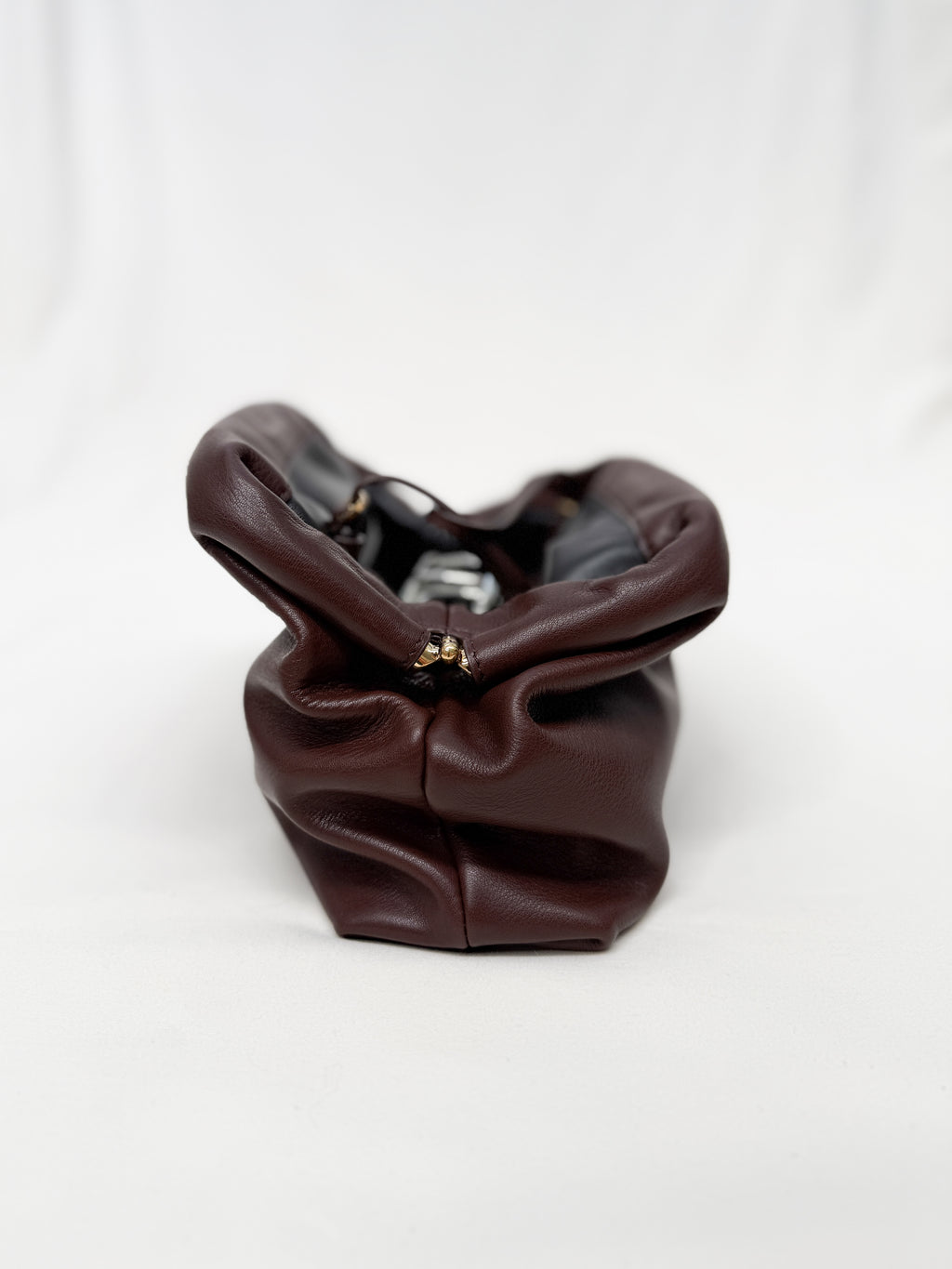 Mira Soft Leather Clutch